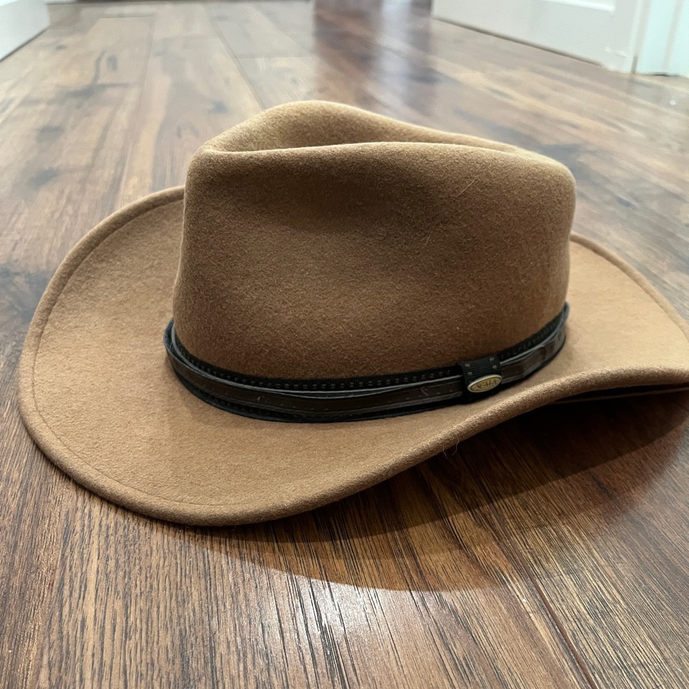 Scala Classico Men's Crushable Felt Outback Hat